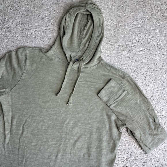 Faherty Other - Men's Faherty Small Long Sleeve Pullover Hoodie‎ Lightweight Cotton